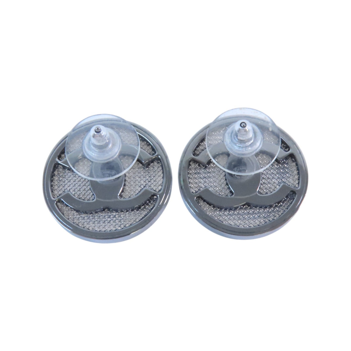 CHANEL CC Earrings · Metal