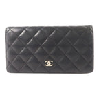 Chanel CC Bifold Wallet · Lambskin