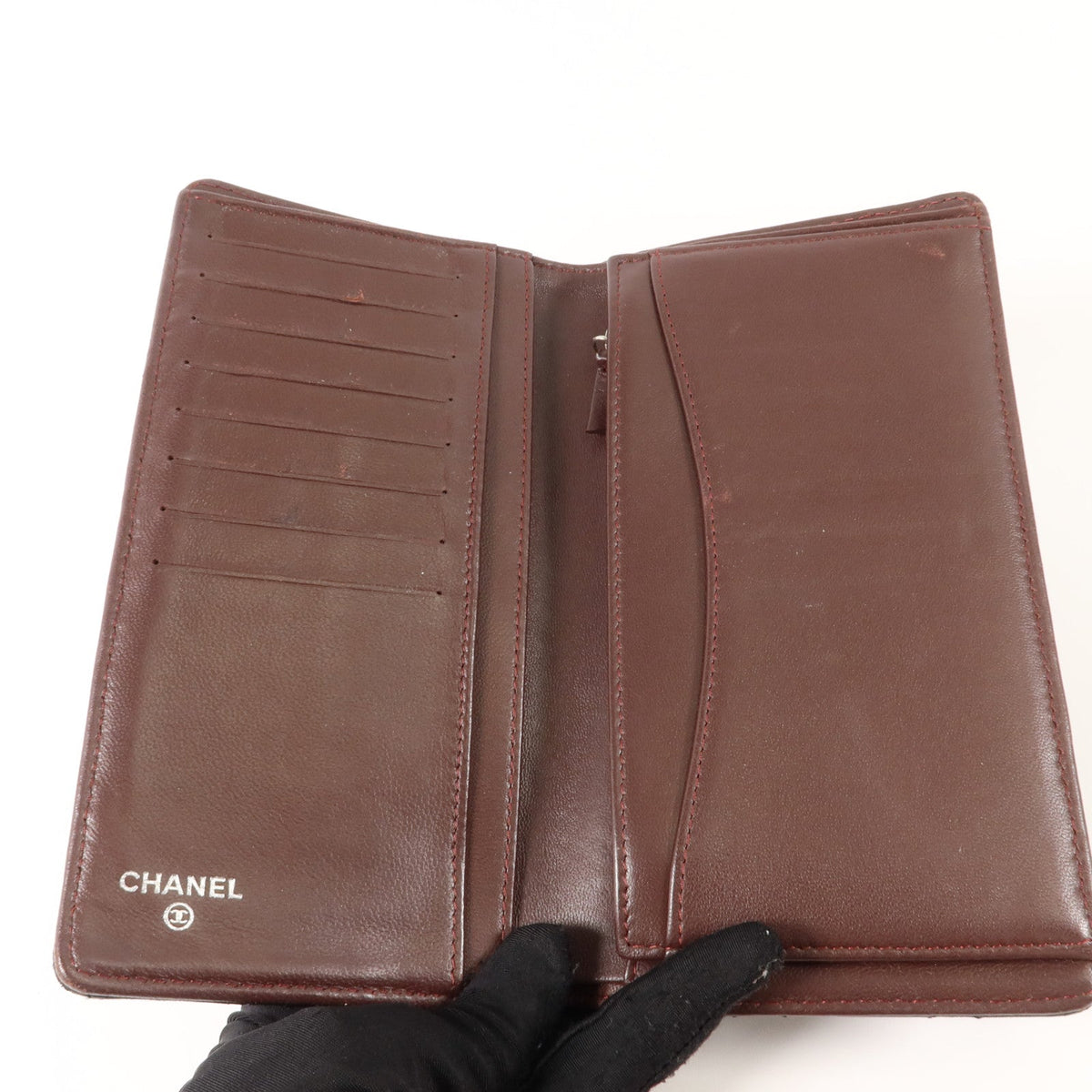 Chanel CC Bifold Wallet · Lambskin