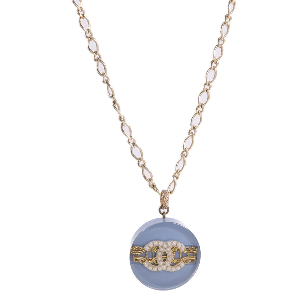 Chanel CC Necklace · PVC & Metal