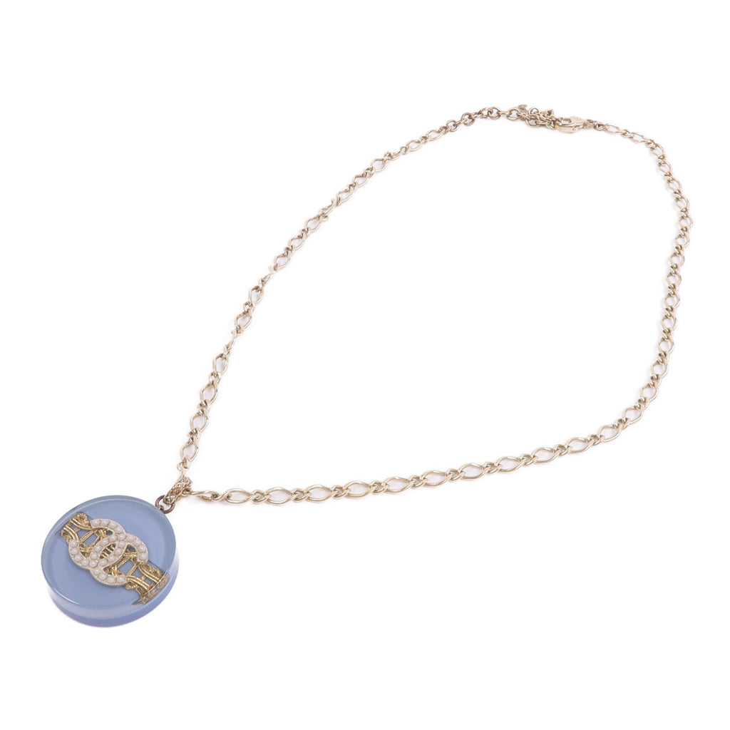 Chanel CC Necklace · PVC & Metal