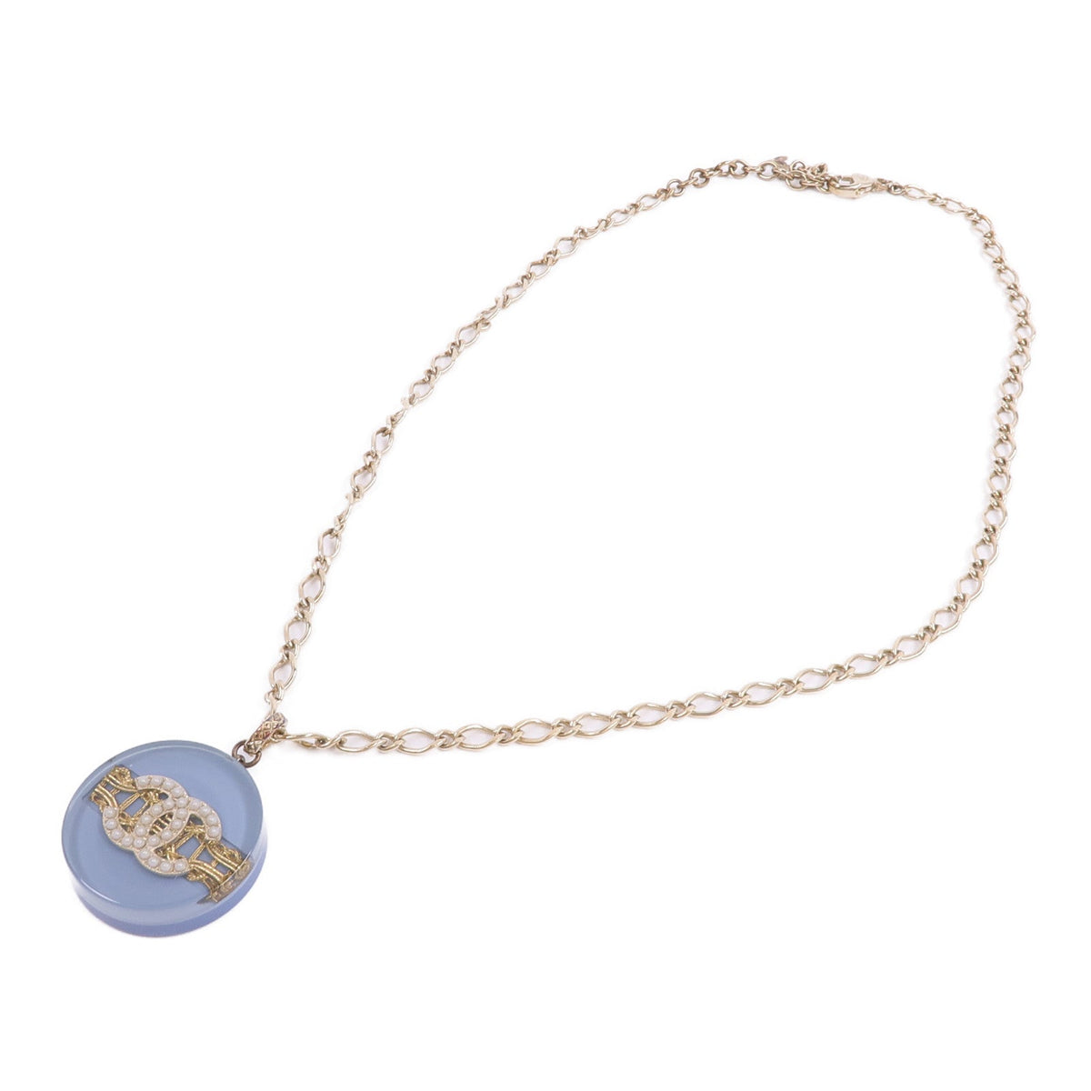 Chanel CC Necklace · PVC & Metal