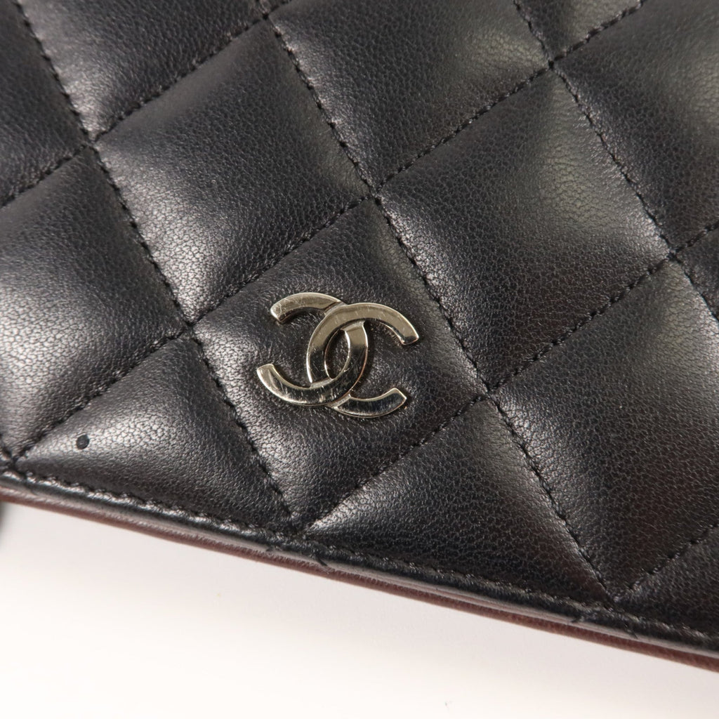 Chanel CC Bifold Wallet · Lambskin