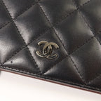 Chanel CC Bifold Wallet · Lambskin