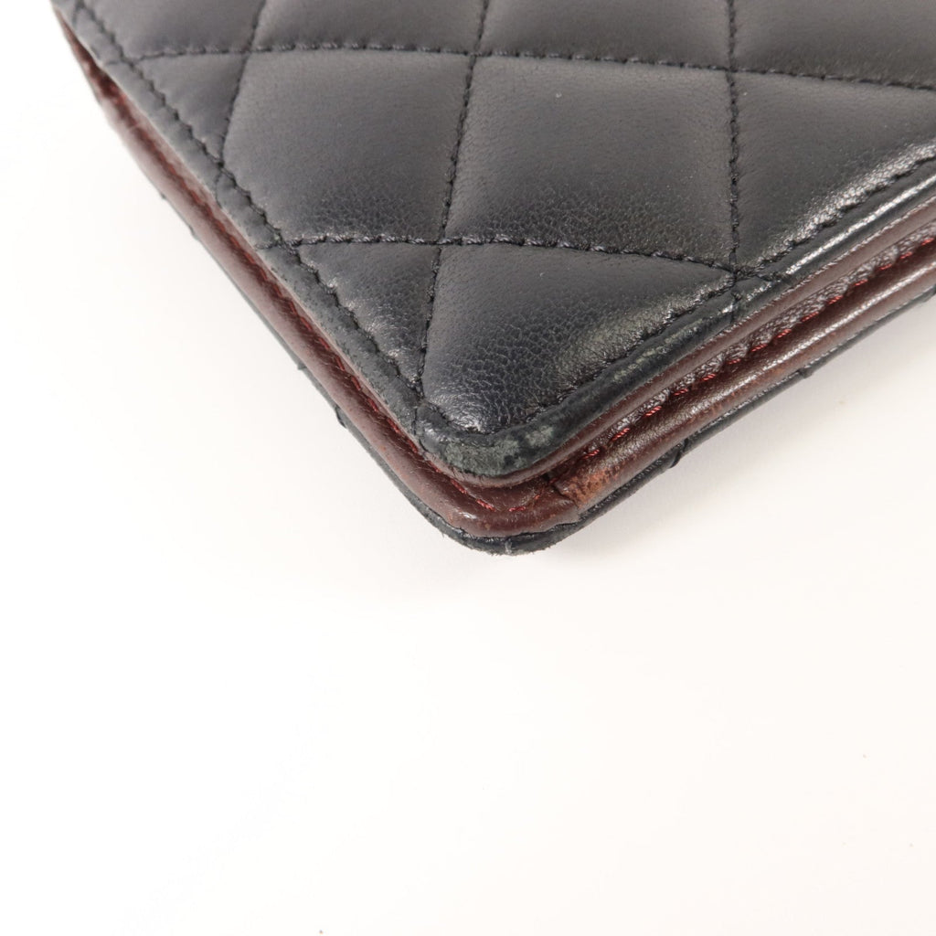 Chanel CC Bifold Wallet · Lambskin