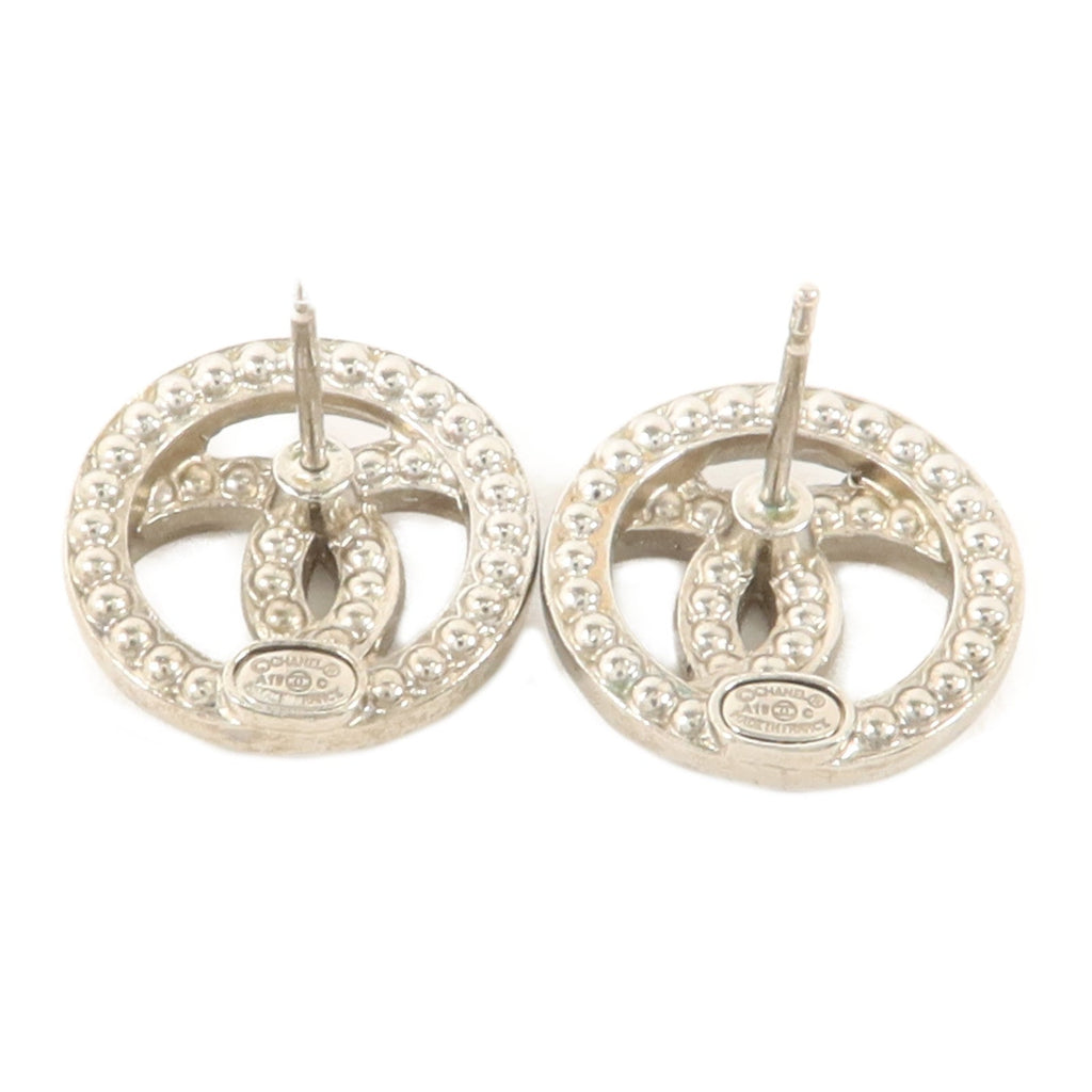 Chanel CC Earrings · Crystal Embellished