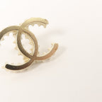 Chanel CC Earrings · Gold-Tone Metal
