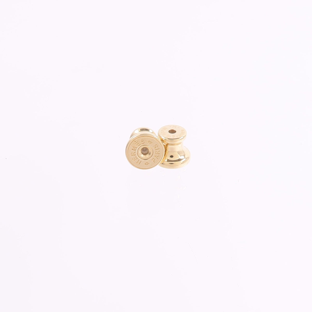 Hermès Mini Maillon Earrings · Metal