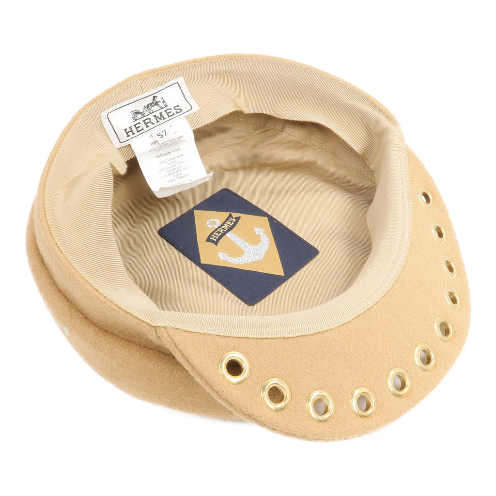 Hermès Vauban Sailor Cap · Wool Silk Blend