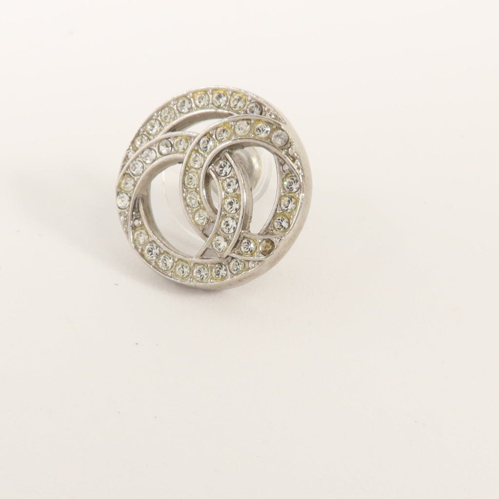 Chanel CC Earrings · Crystal Embellished