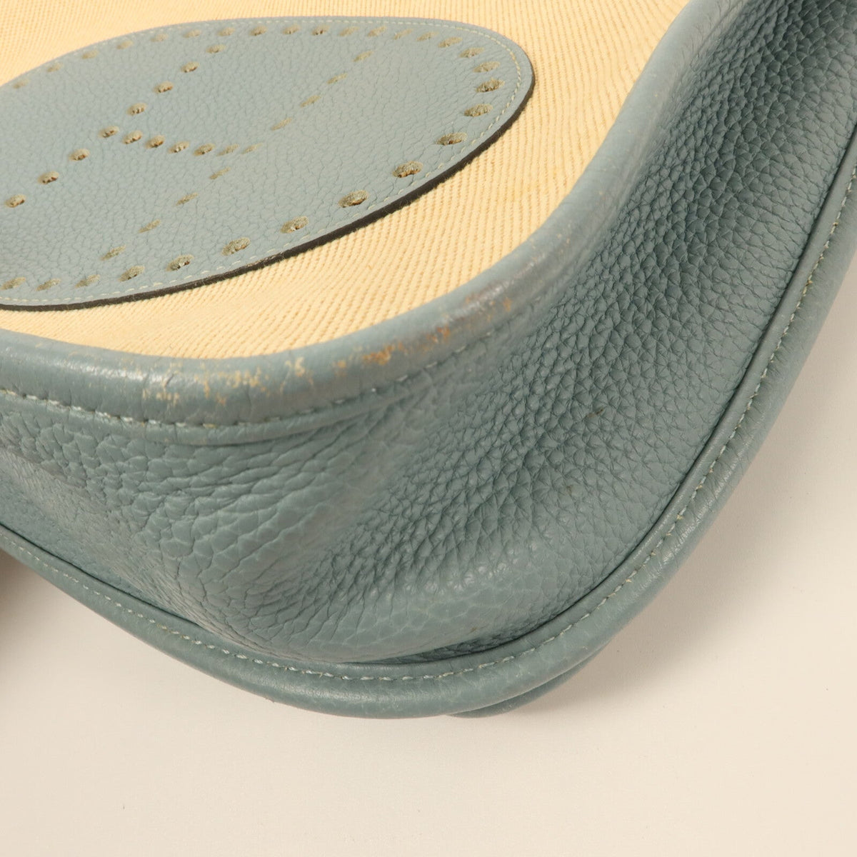 Hermès Evelyne GM · Toile H · Ciel