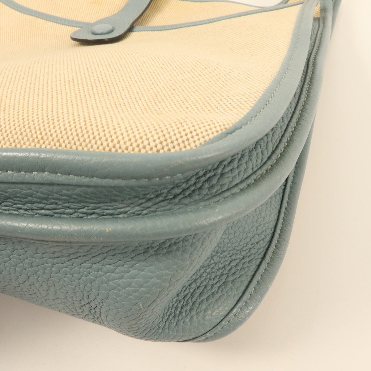 Hermès Evelyne GM · Toile H · Ciel