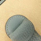 Hermès Evelyne GM · Toile H · Ciel