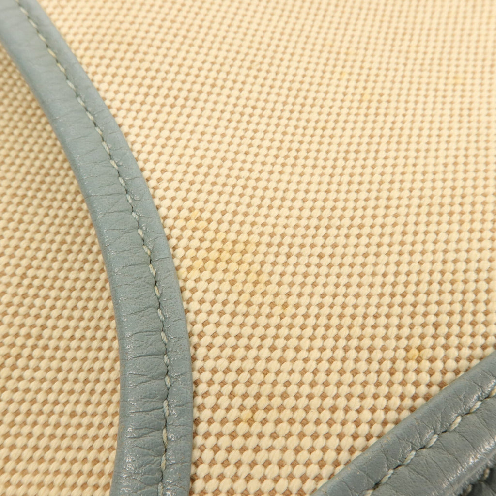 Hermès Evelyne GM · Toile H · Ciel
