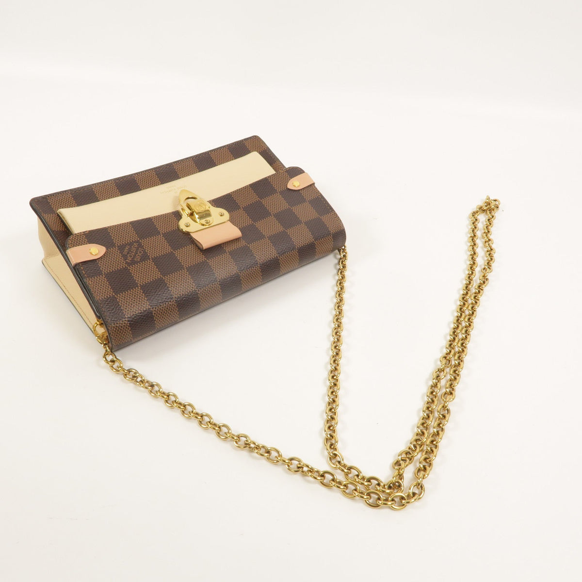 Louis Vuitton Vavin Chain Wallet · Damier