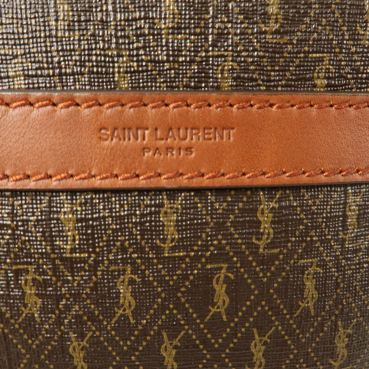 Saint Laurent Le Monogramme · Coated Canvas