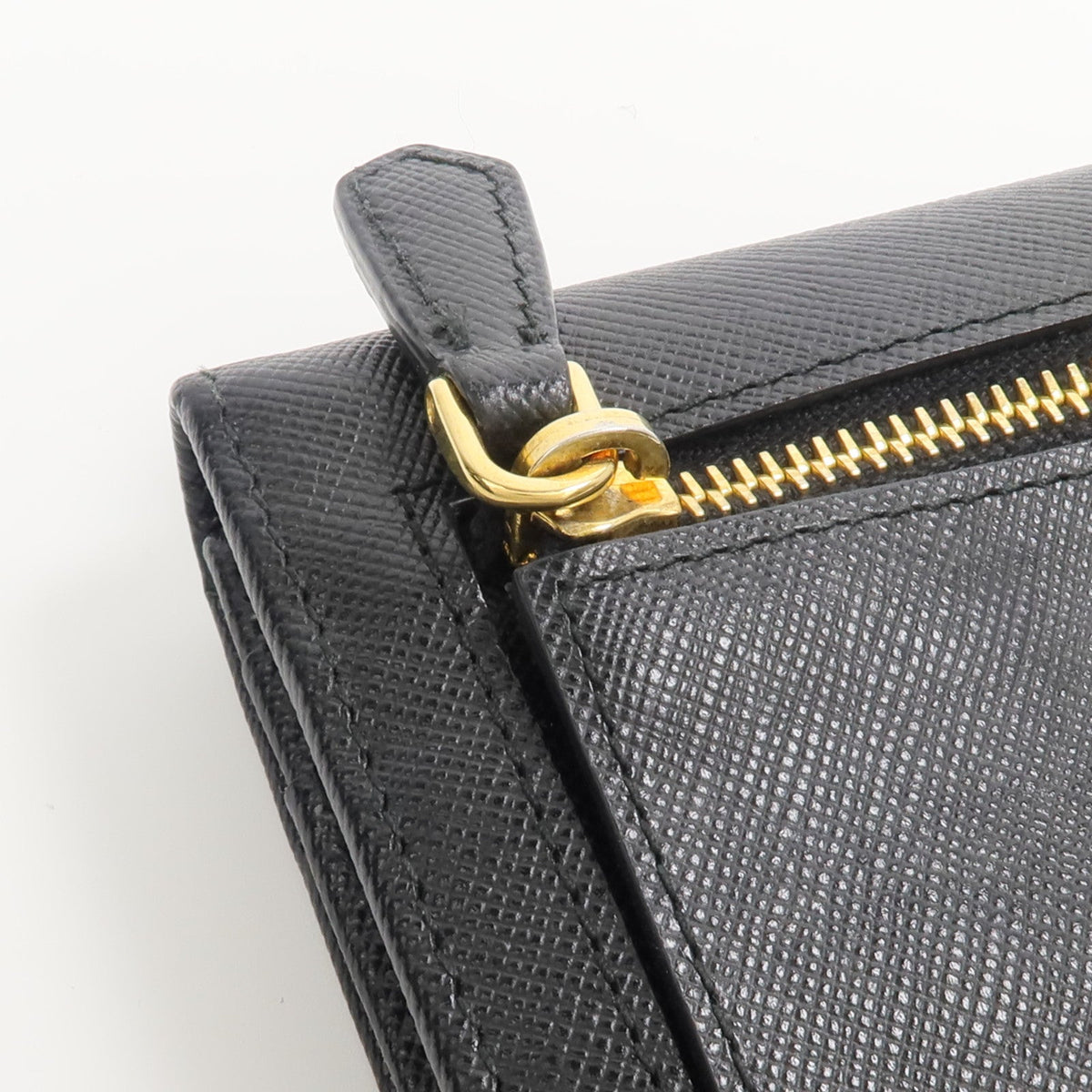 Prada · Saffiano Leather · Long Wallet