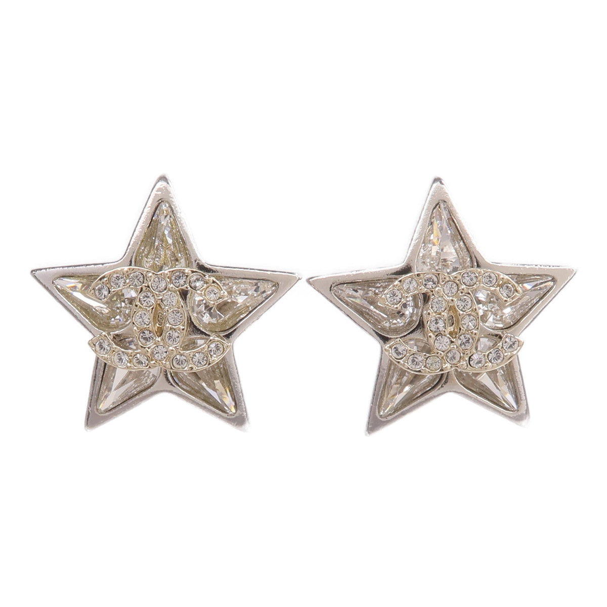 Chanel CC Earrings · Crystal
