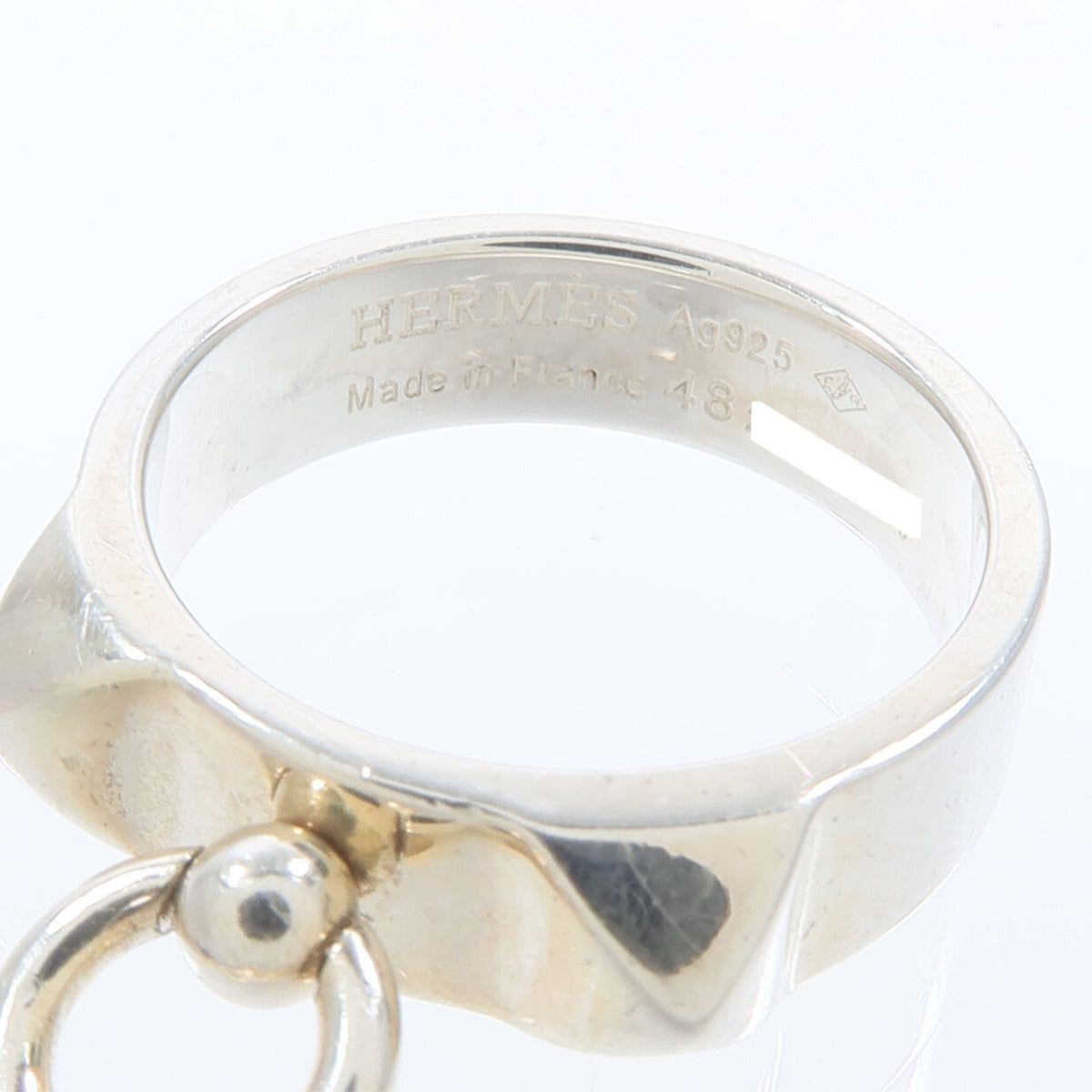 HERMÈS Collier De Chien Ring · Sterling Silver