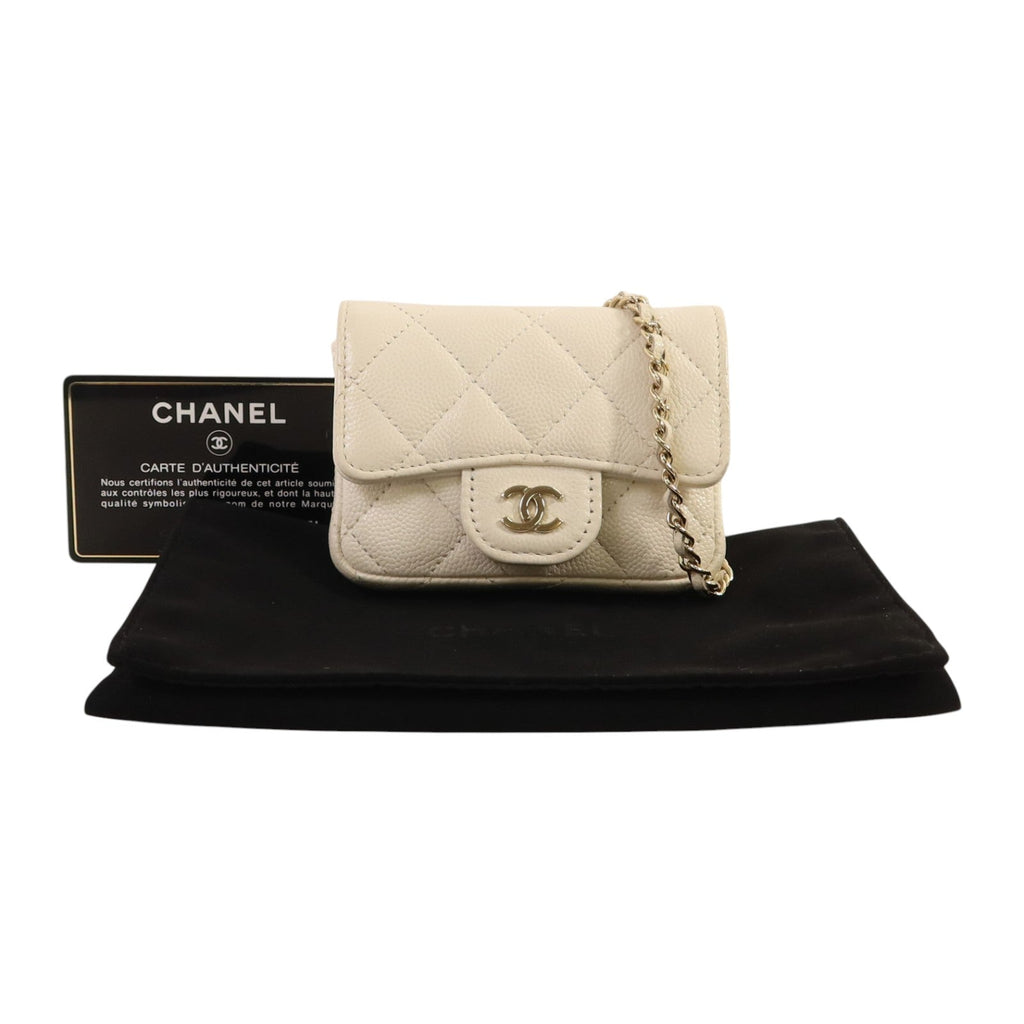 Chanel CC · Mini Chain Bag · Calfskin