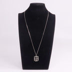 Chanel CC Necklace · Silver