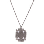 Chanel CC Necklace · Silver