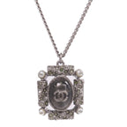 Chanel CC Necklace · Silver