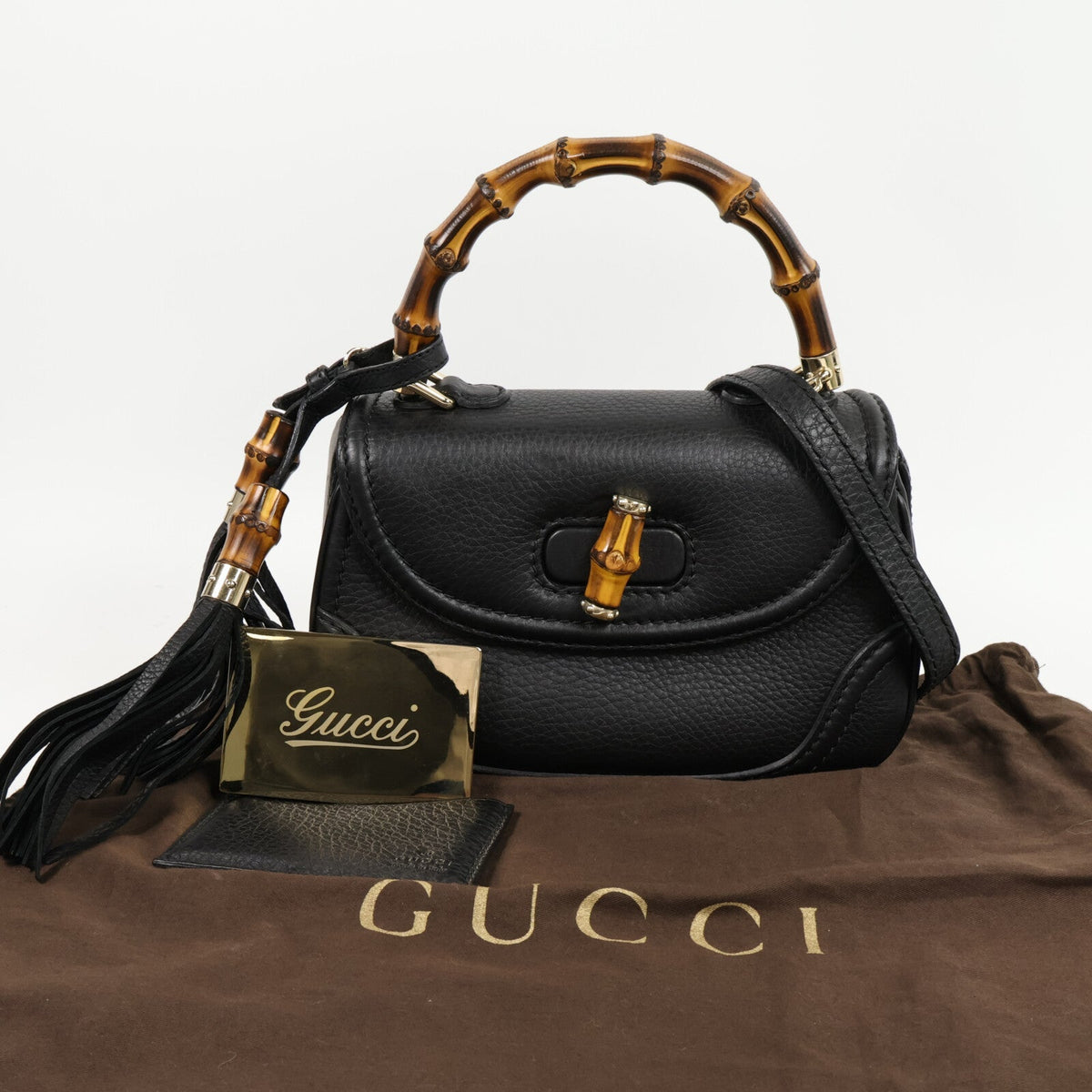 Gucci Bamboo · Calfskin