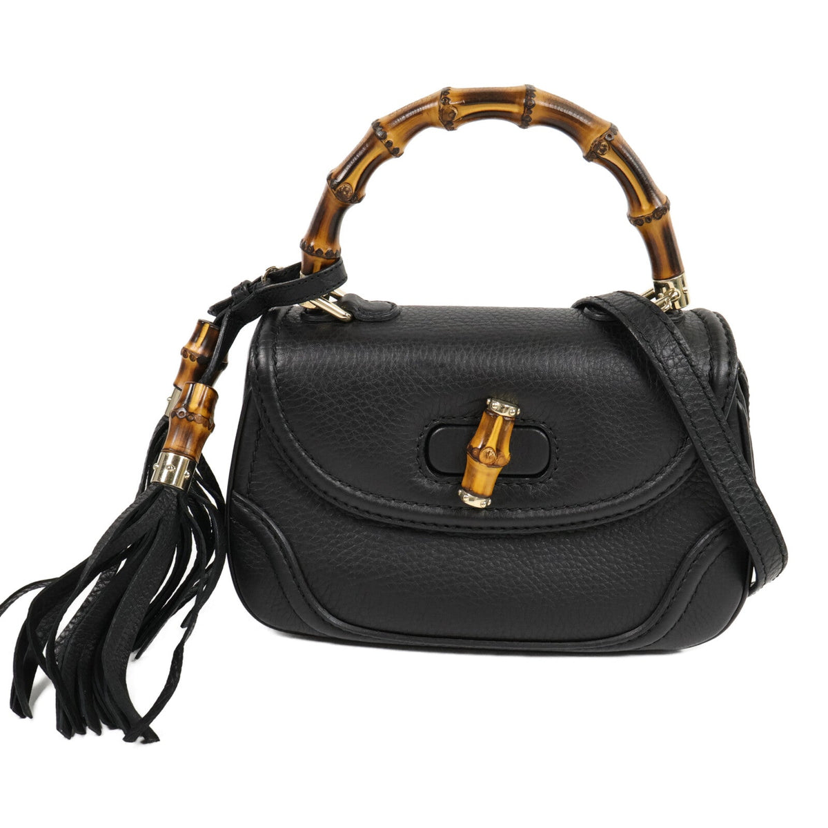 Gucci Bamboo · Calfskin