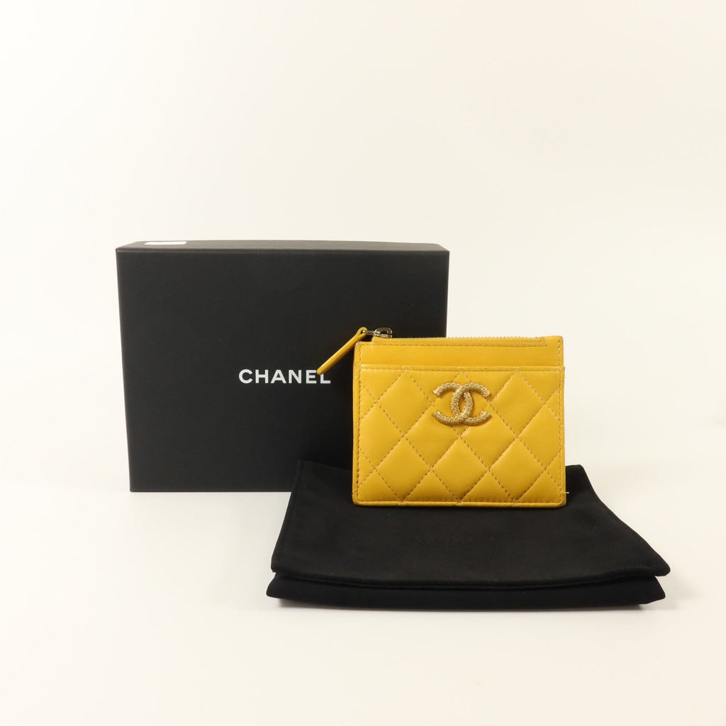 Chanel · Zip Card Case · Lambskin