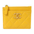 Chanel · Zip Card Case · Lambskin
