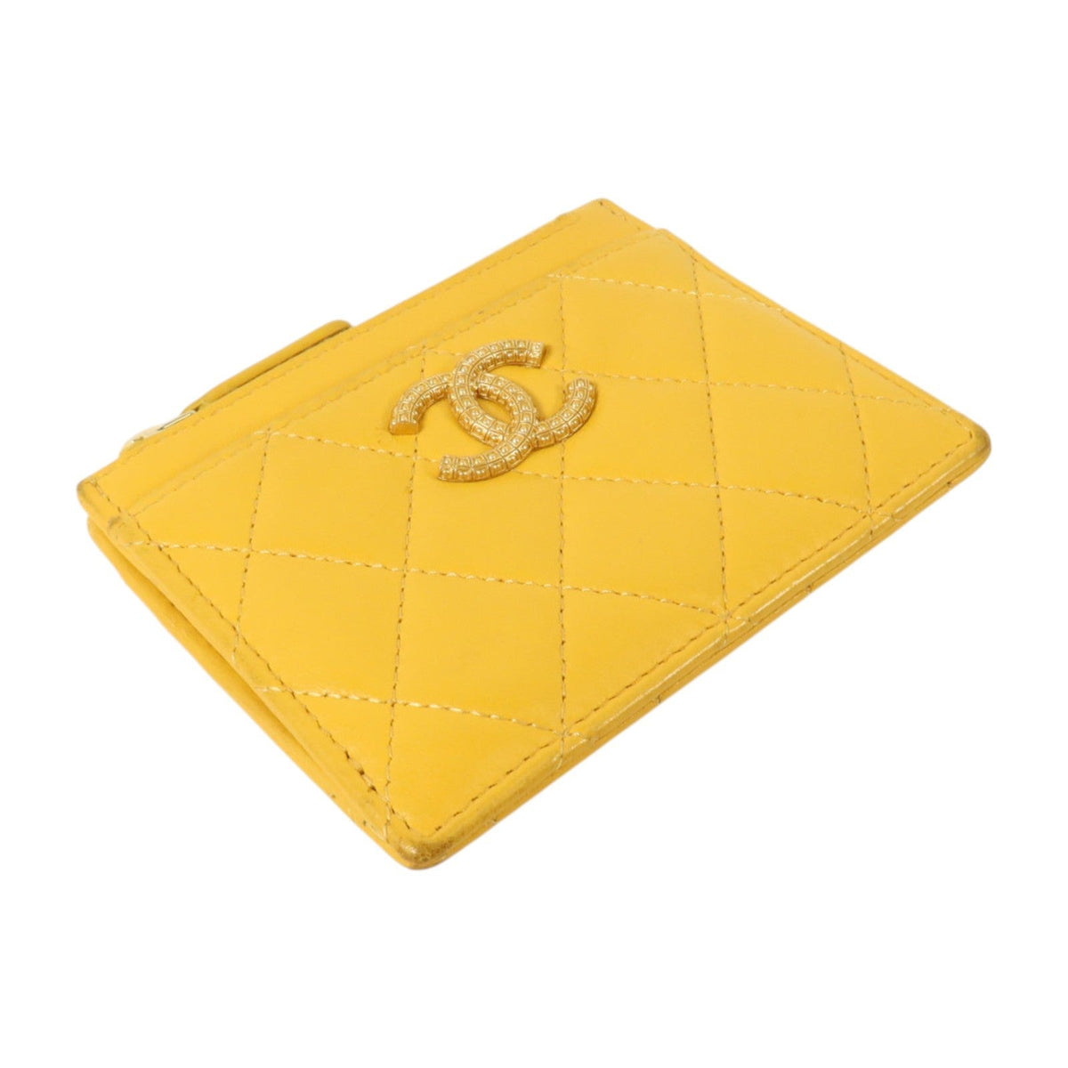 Chanel · Zip Card Case · Lambskin