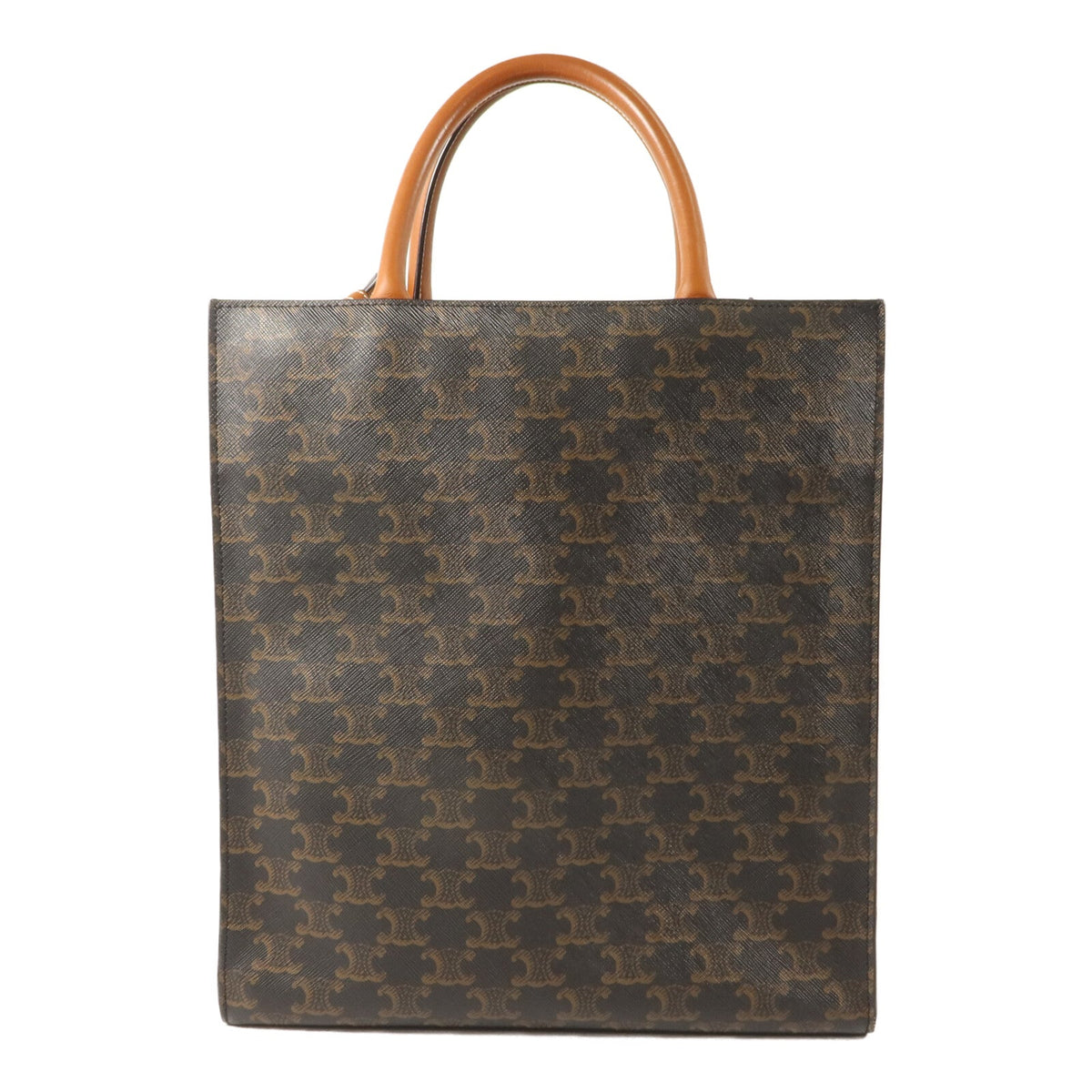 Celine Triomphe Cabas · Coated Canvas