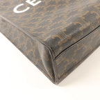 Celine Triomphe Cabas · Coated Canvas
