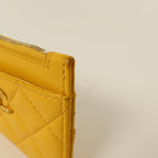 Chanel · Zip Card Case · Lambskin
