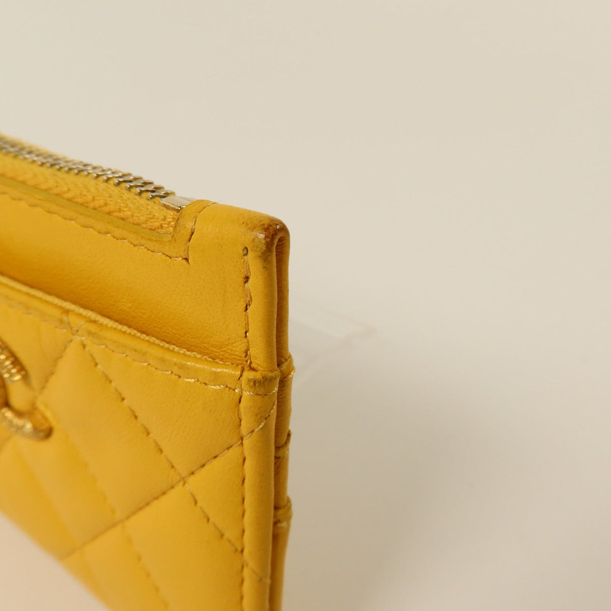 Chanel · Zip Card Case · Lambskin