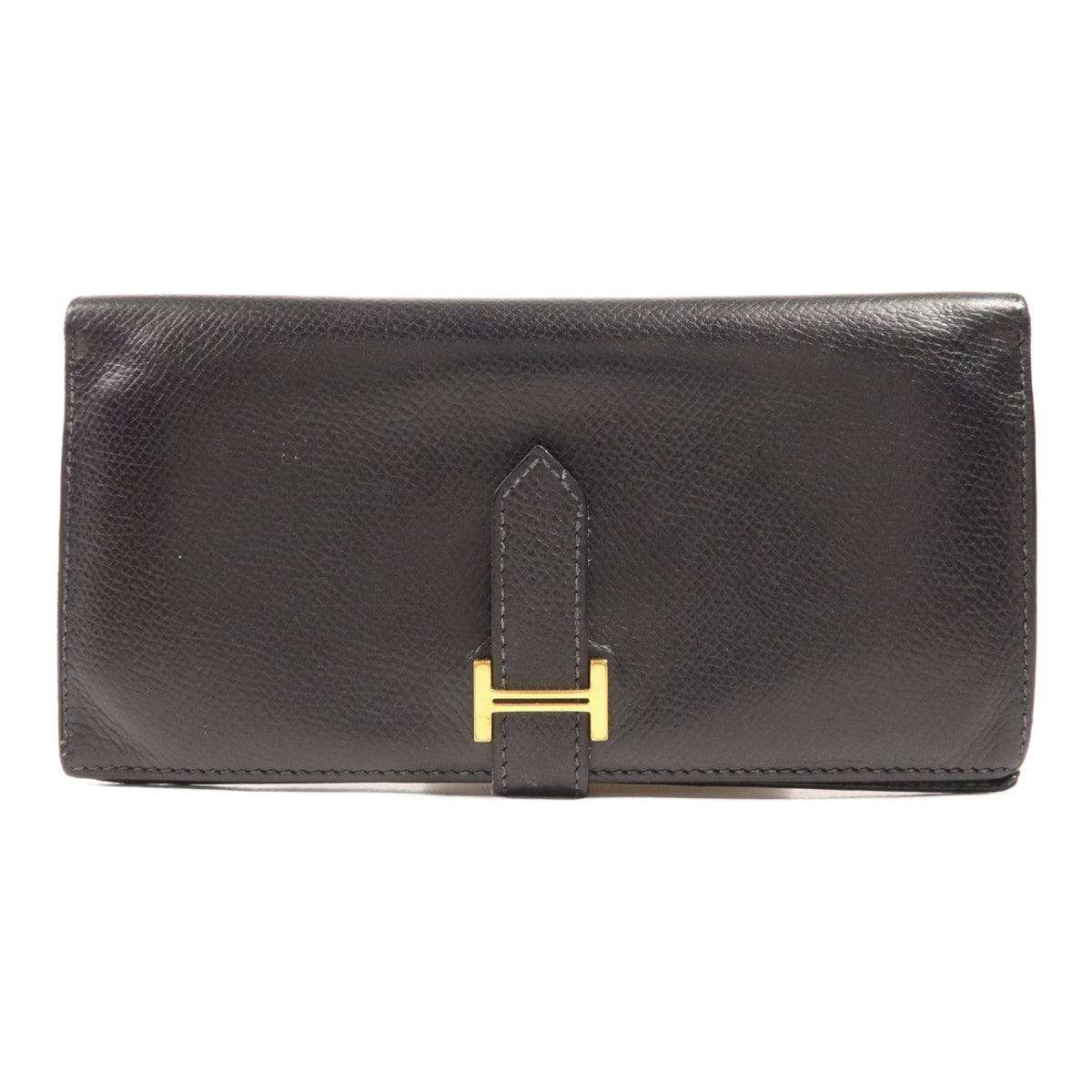 Hermès Bearn Long Wallet · Epsom Noir