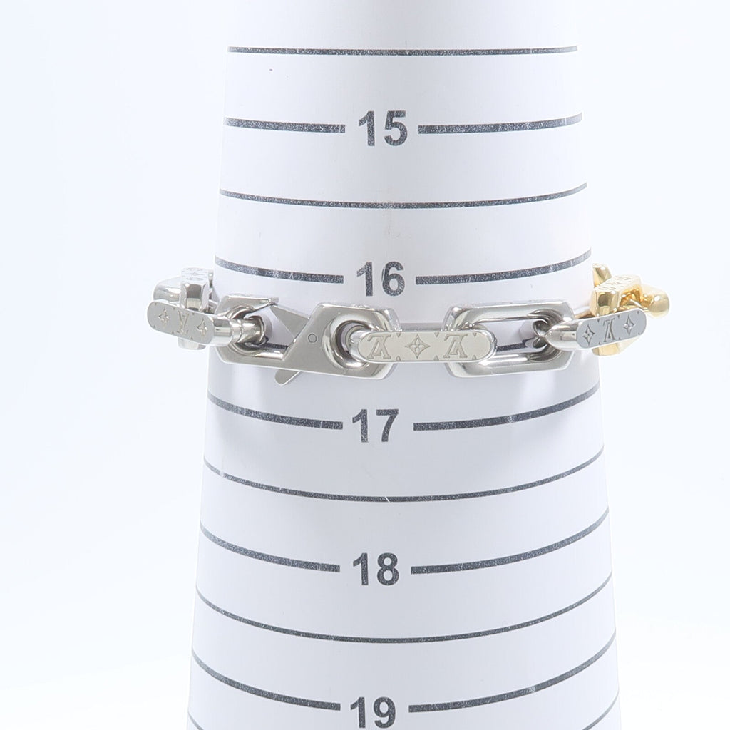 Louis Vuitton Monogram Chain Bracelet · Steel