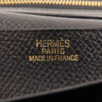 Hermès Bearn Long Wallet · Epsom Noir