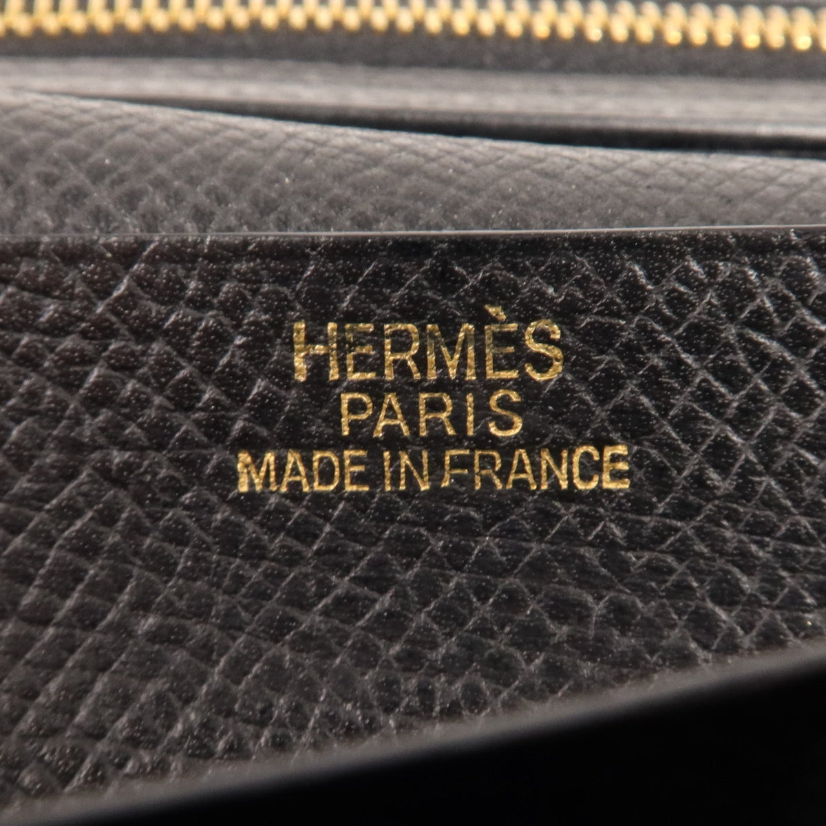Hermès Bearn Long Wallet · Epsom Noir