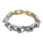 Louis Vuitton Monogram Chain Bracelet · Steel