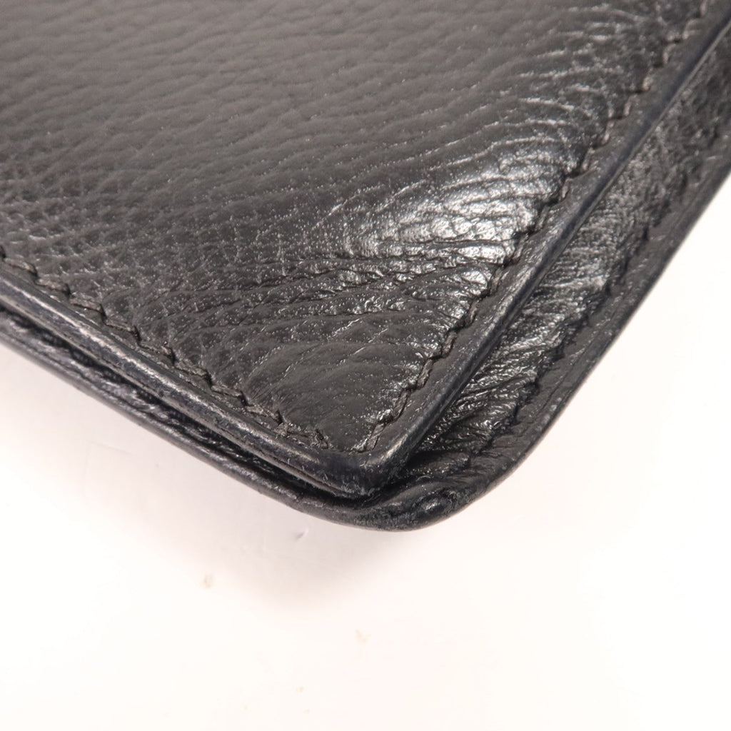 Hermès Bearn Long Wallet · Epsom Noir