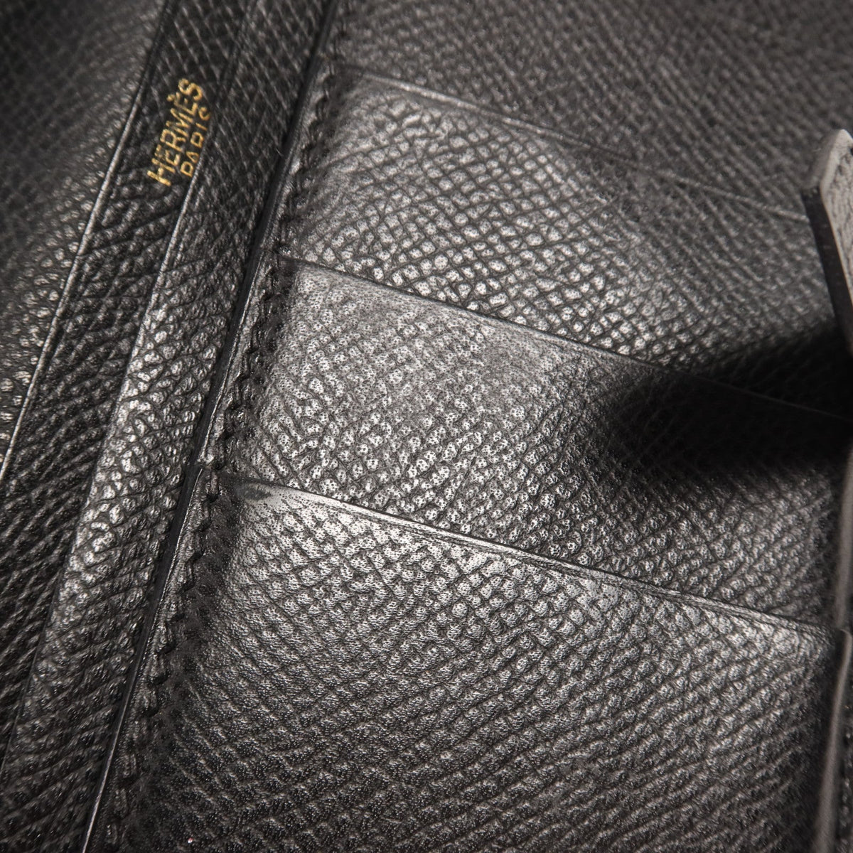 Hermès Bearn Long Wallet · Epsom Noir