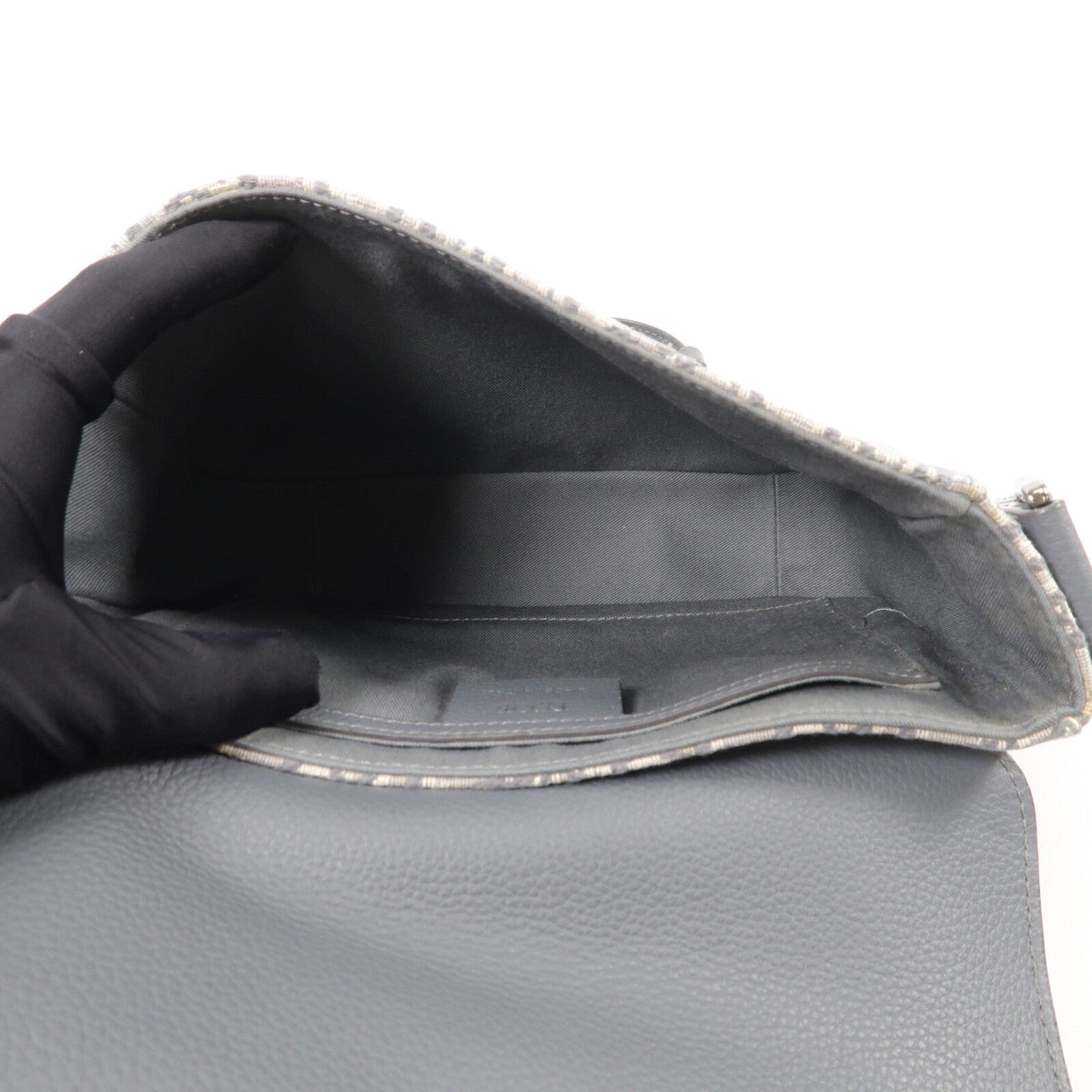 Dior Saddle Messenger · Oblique Canvas