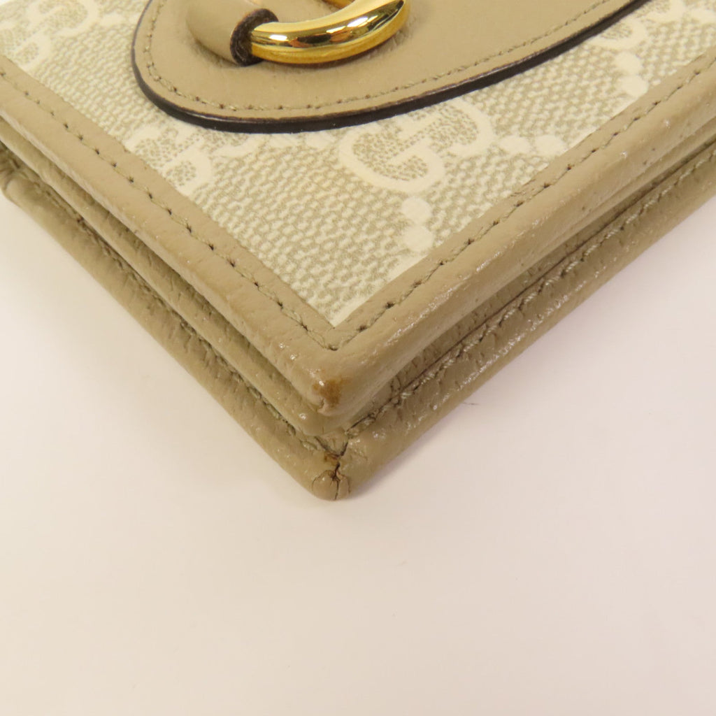 Gucci Horsebit 1955 Wallet · GG Canvas