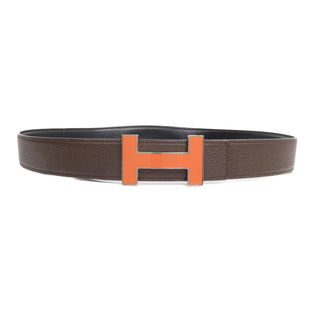 Hermès Reversible H Belt · Togo Leather