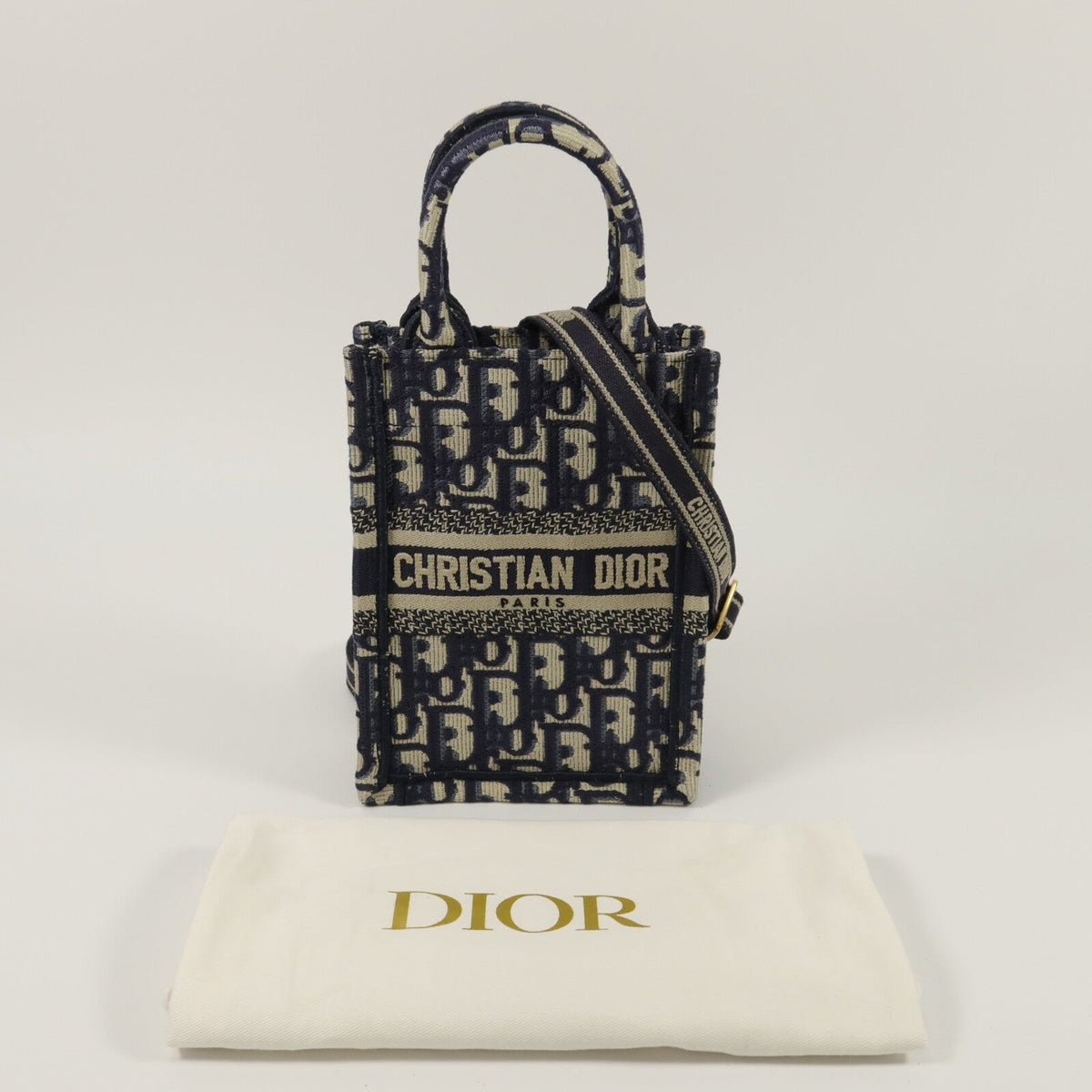 Dior Book Tote Mini · Canvas