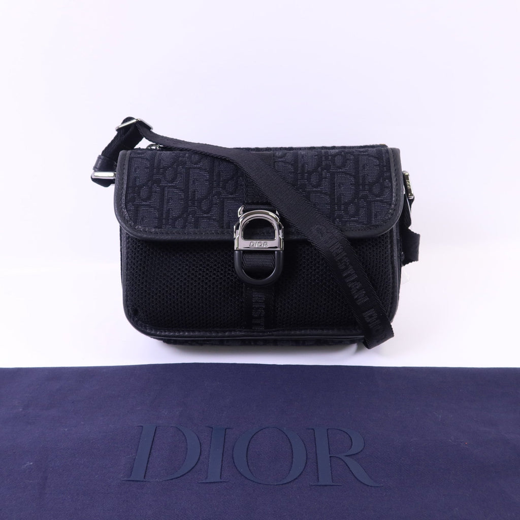 Dior Mini Dior 8 · Canvas Shoulder Bag