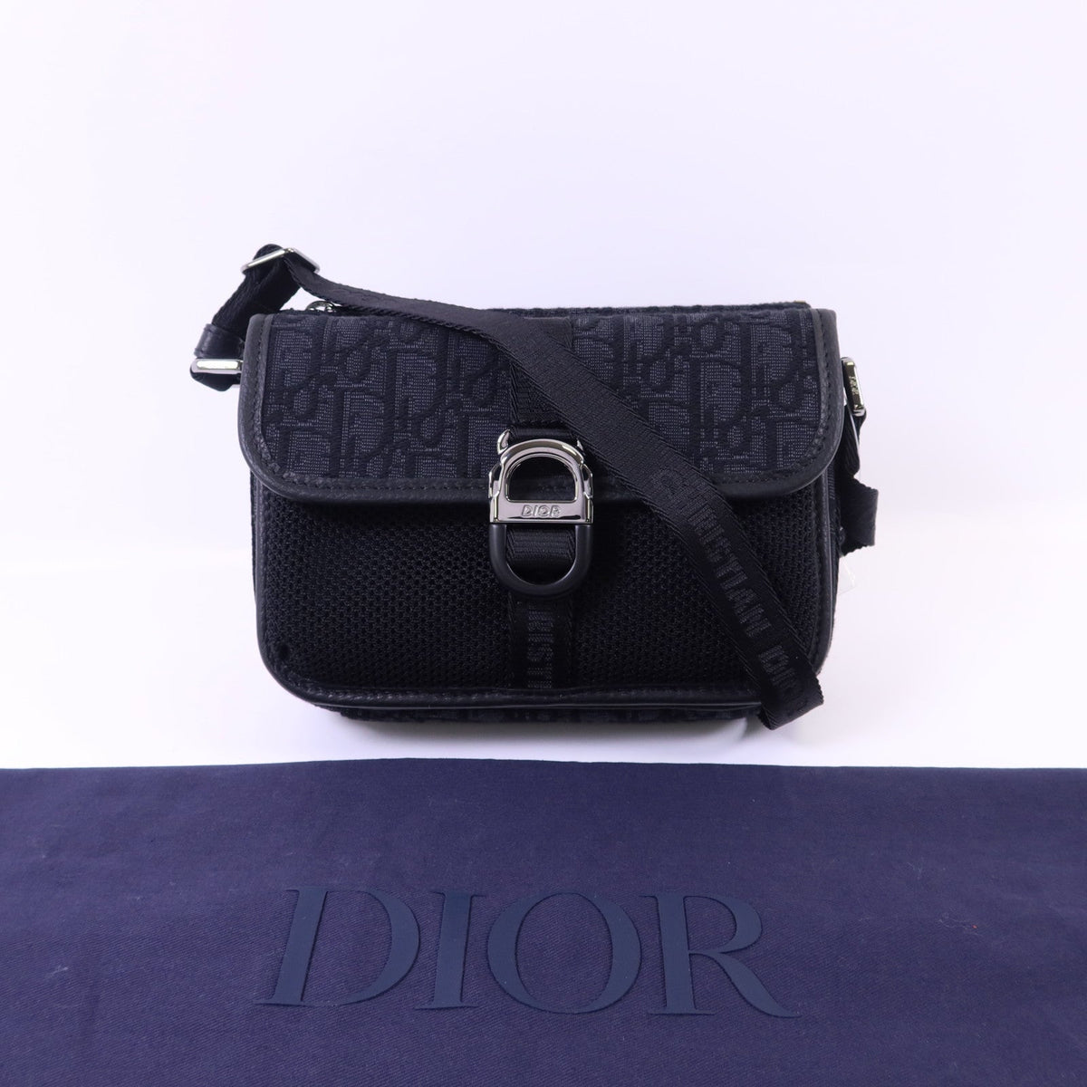 Dior Mini Dior 8 · Canvas Shoulder Bag