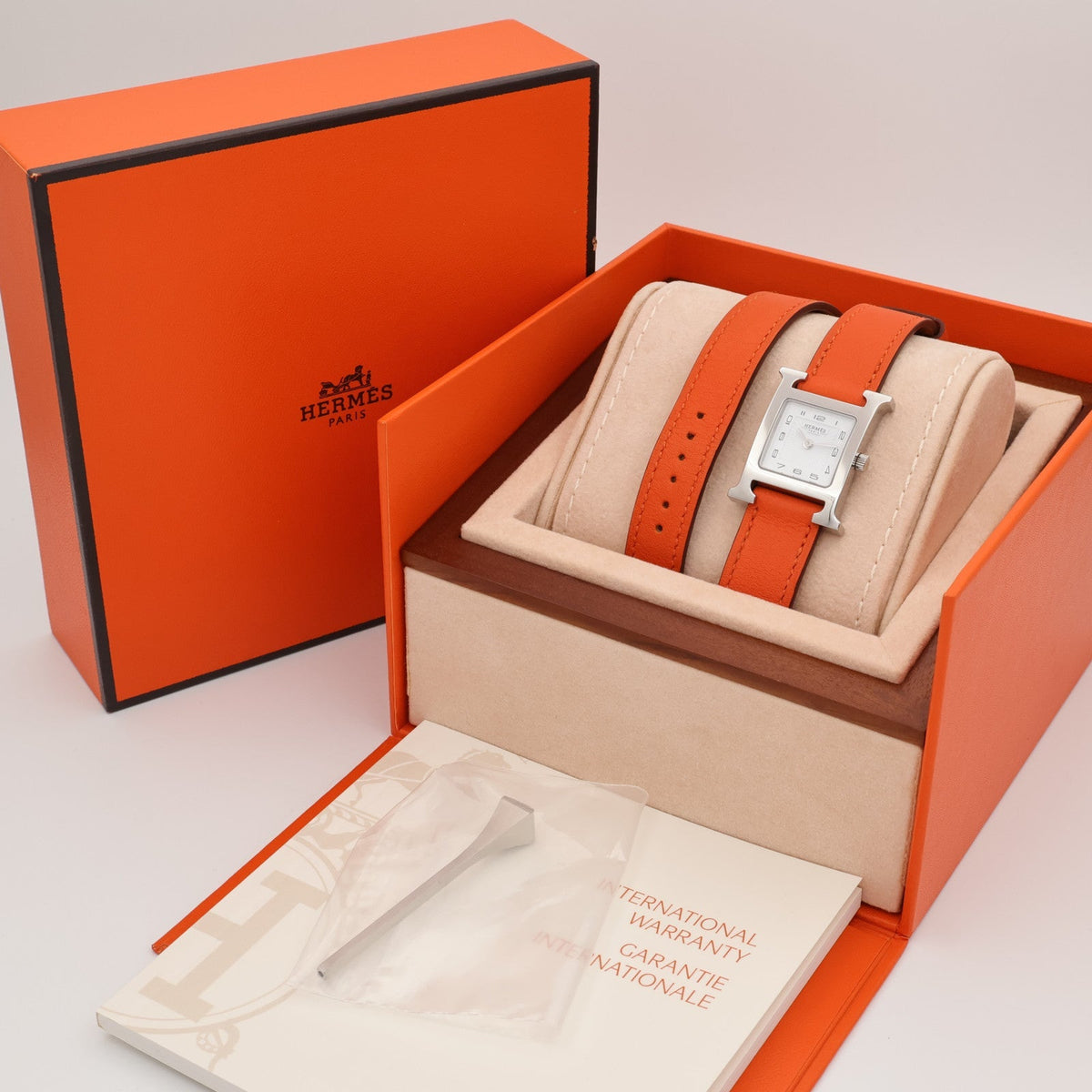 Hermès Heure H · Steel · Quartz